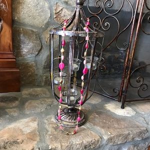 Beautiful two tone pink necklace multi wear.